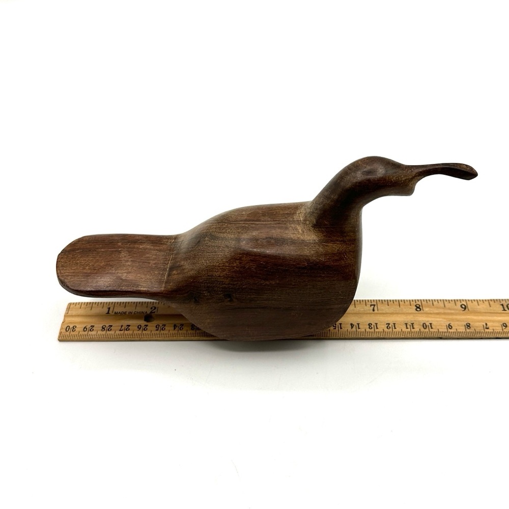 Wooden Ironwood Quail Figurine. Hand Sculpted Art. - Picture 7 of 12